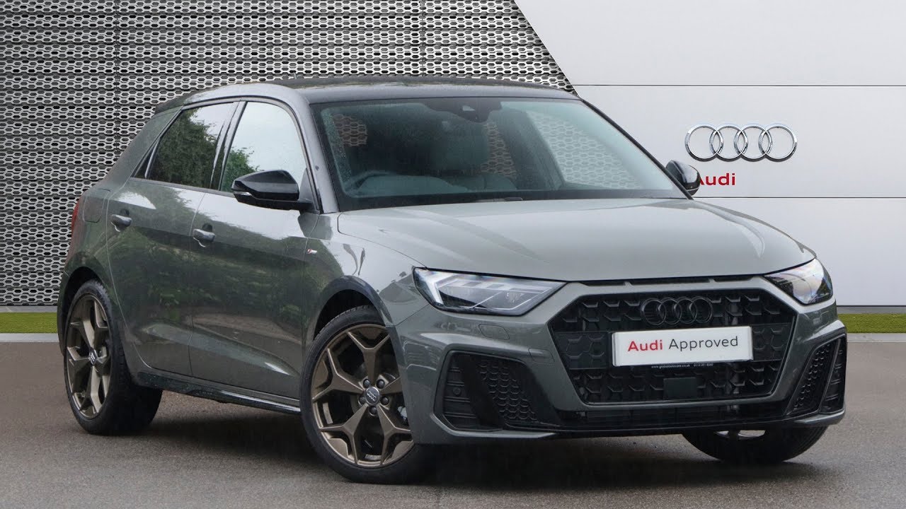 PJ19KLK AUDI A1 SPORTBACK TFSI S LINE STYLE EDITION GREY 2019 YouTube