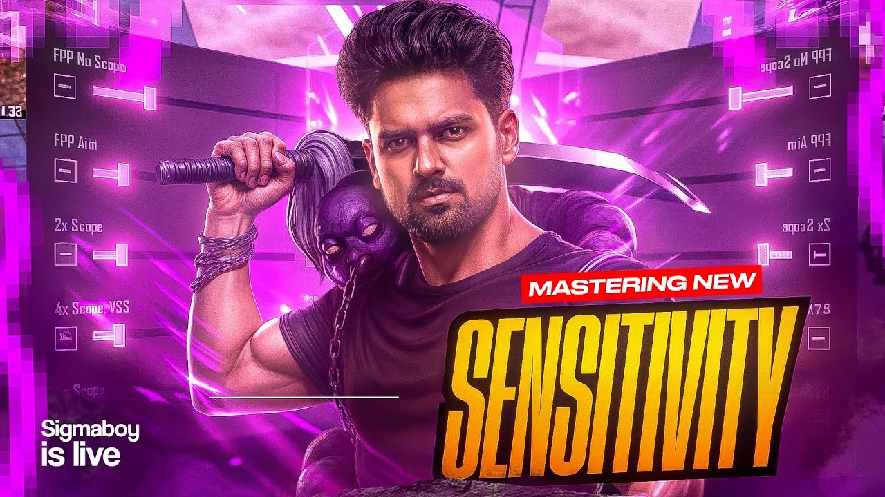 Solo Vs Squad | Let's Master New Sensitivity | IPAD PRO M4 | Intense Lobbies | Sigmaboy is Live 🔴