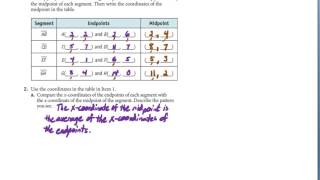 5-2 Midpoint on the Coordinate Plane (p. 56-57)