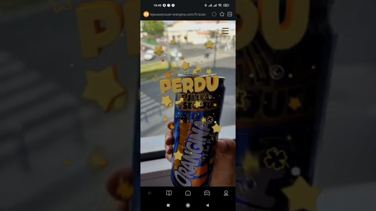 Orangina Le Jeu à Secouer 2022