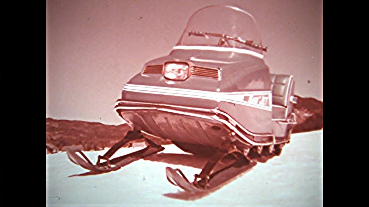 Classic Sno Jet Snowmobile Commercial (1970)