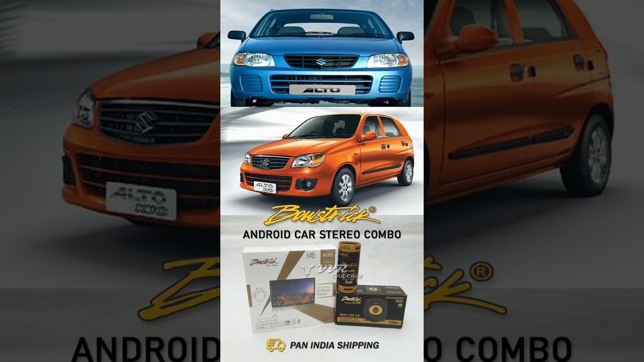 Bowstrick Android car stereo | Alto Android combo | VVR Car Care | 9514140203 