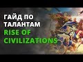 Гайд по Rise of Civilizations: Таланты | Гайд по Rise of Kingdoms: Таланты