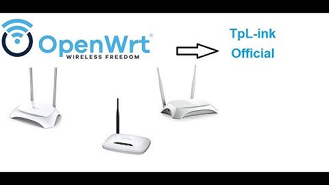 How To Revert WR-740n From openWrt to Tplink original firmware