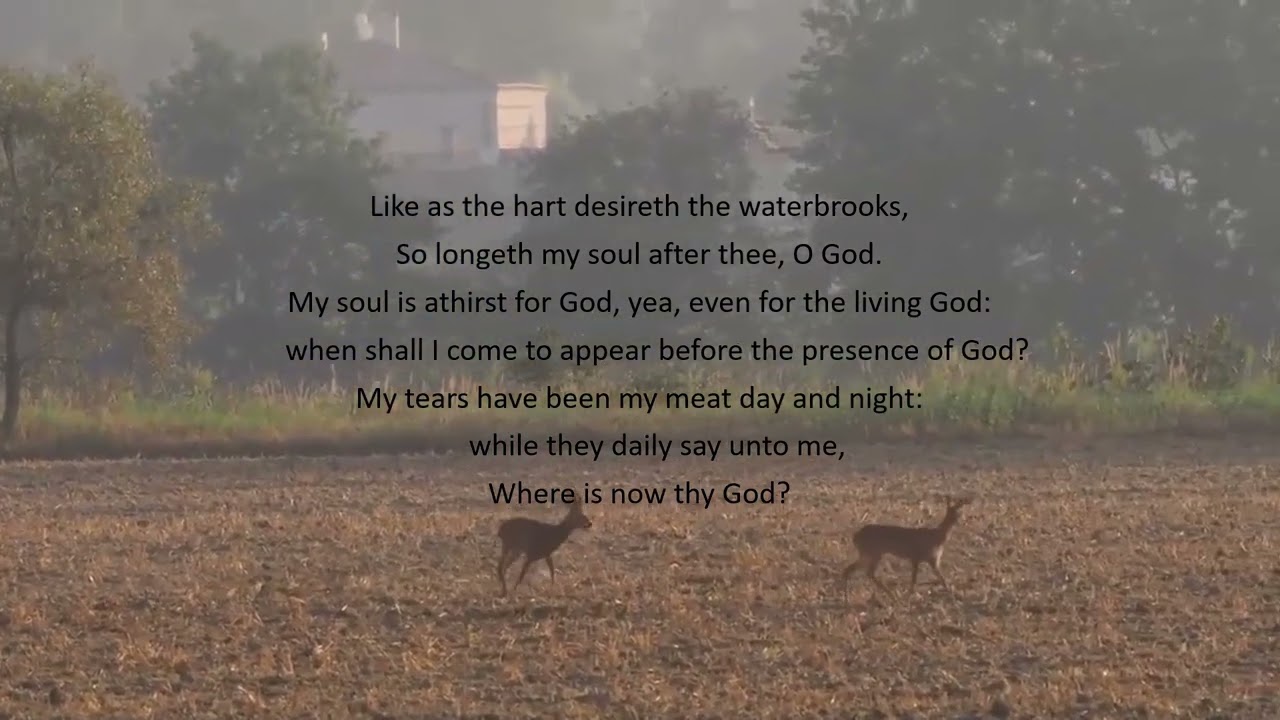 Herbert Howells - Like as the hart (No. 3 from Four Anthems - In Time of War, 1941)