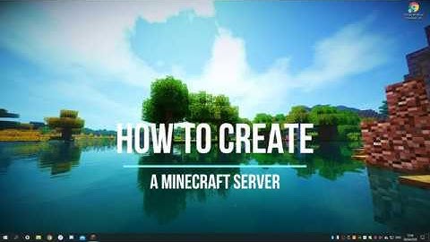 How to create a Minecraft server (1.15.2)