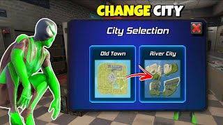 How do you change map in rope frog ninja hero | How to change city in rope frog ninja hero screenshot 4