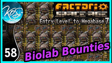 58 - Biolab Science at Last! - Factorio Entry Level to Megabase 7 (Space Age DLC) (Repost-audio fix)