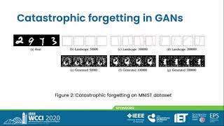 Catastrophic forgetting and Mode collapse in GANs