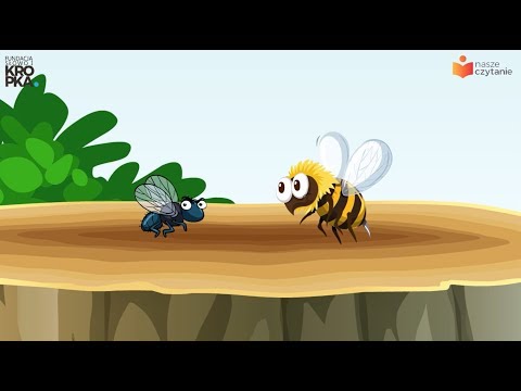 Pszczoła i mucha - bajki Ezopa