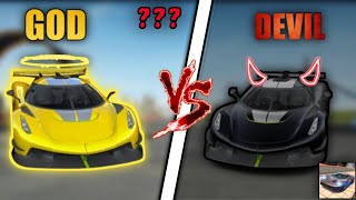 GOD 😇 VS DEVIL 😈 || Extreme Car Driving Simulator screenshot 5