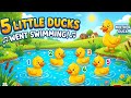 Best nursery rhymes for toddlers l Nursery rhymes for kids|Five Little Ducks+more nursery rhymes