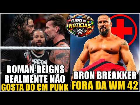 BREAKING NEWS!!! ROMAN REIGNS REALLY DOESN'T LIKE CM PUNK AND WWE DOESN'T EXPECT BRON BREAKKER TO...