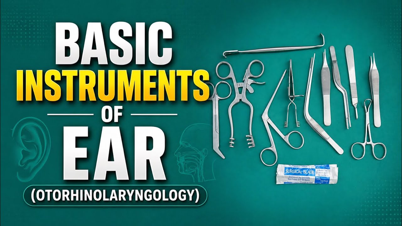 BASIC INSTRUMENTS OF EAR | OTORHINOLARYNGOLOGY - YouTube