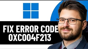 HOW TO FIX ERROR CODE 0XC004F213 IN WINDOWS 1011-  2025 EASY FIX