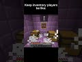 Keep inventory players be like  #minecraft #reels #memes #shorts