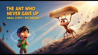 **The Ant Who Dreamed Big 🐜 | Inspirational Kids Story About Perseverance**