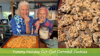 Yummy Holiday CutOut Oatmeal Cookies