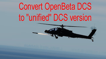 Convert your DCS openbeta install to "unified" version