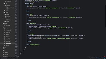 Validate Class Part 2