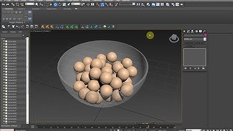Falling Balls using MassFX