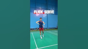 Trick to do a  flick serve !