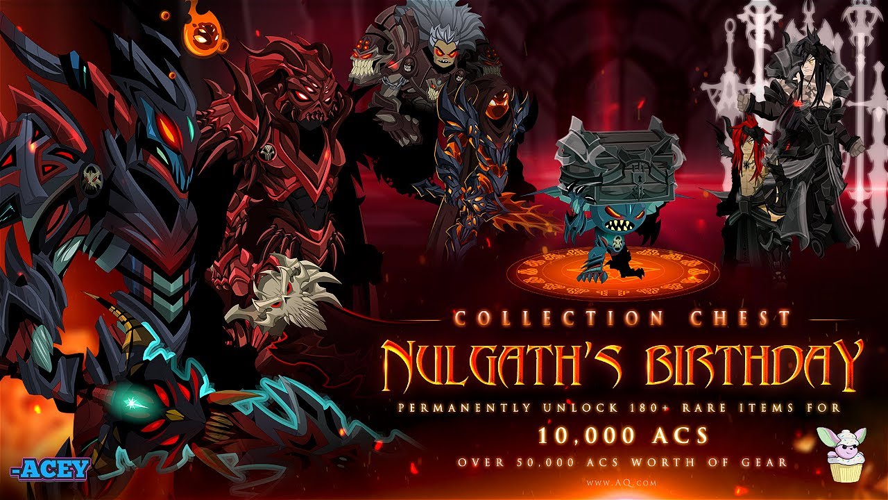 AQW 2023 Nulgath Collection Chest Nulgath BirthdayDay AQW Jan
