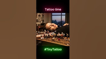 ✒️🎨 🌹TinyTattoo #miniature #tattoo #tattoovideos #art #skinart #tinytattoo