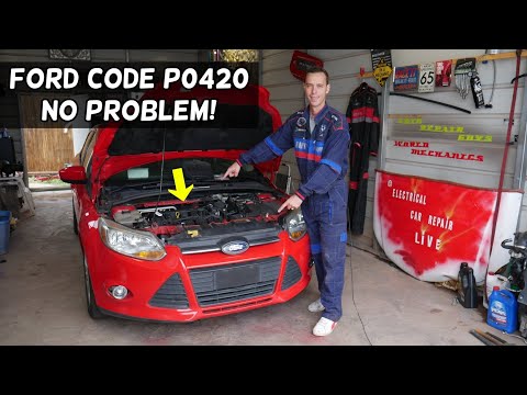 FORD FIX CODE P0420 CATALYST SYSTEM EFFICIENCY ANY FORD