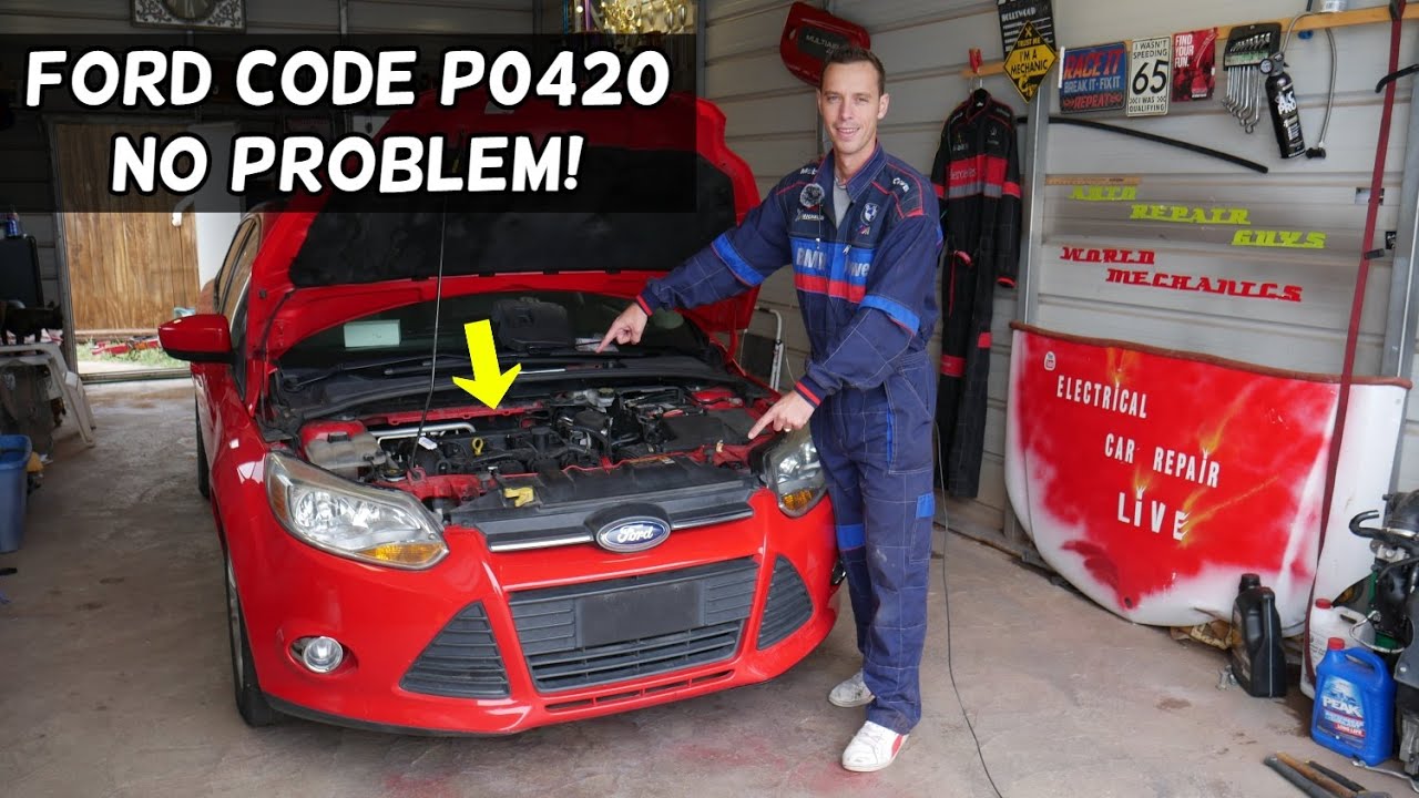 FORD FIX CODE P0420 CATALYST SYSTEM EFFICIENCY ANY FORD - YouTube