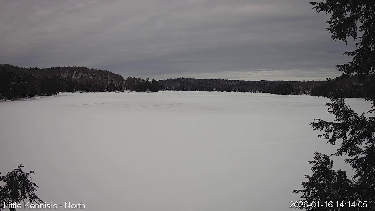 Live Feed from Little Kennisis Lake in Haliburton, Ontario, Canada