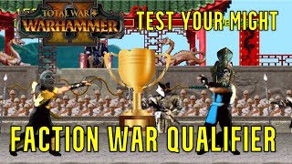 Single Faction Tournament #8 | B01 Total War Warhammer Tournament - FACTION WAR QUALIFIER