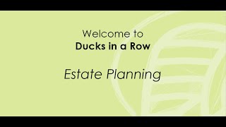 Ducks in a Row: Estate Planning with Elizabeth Jennings