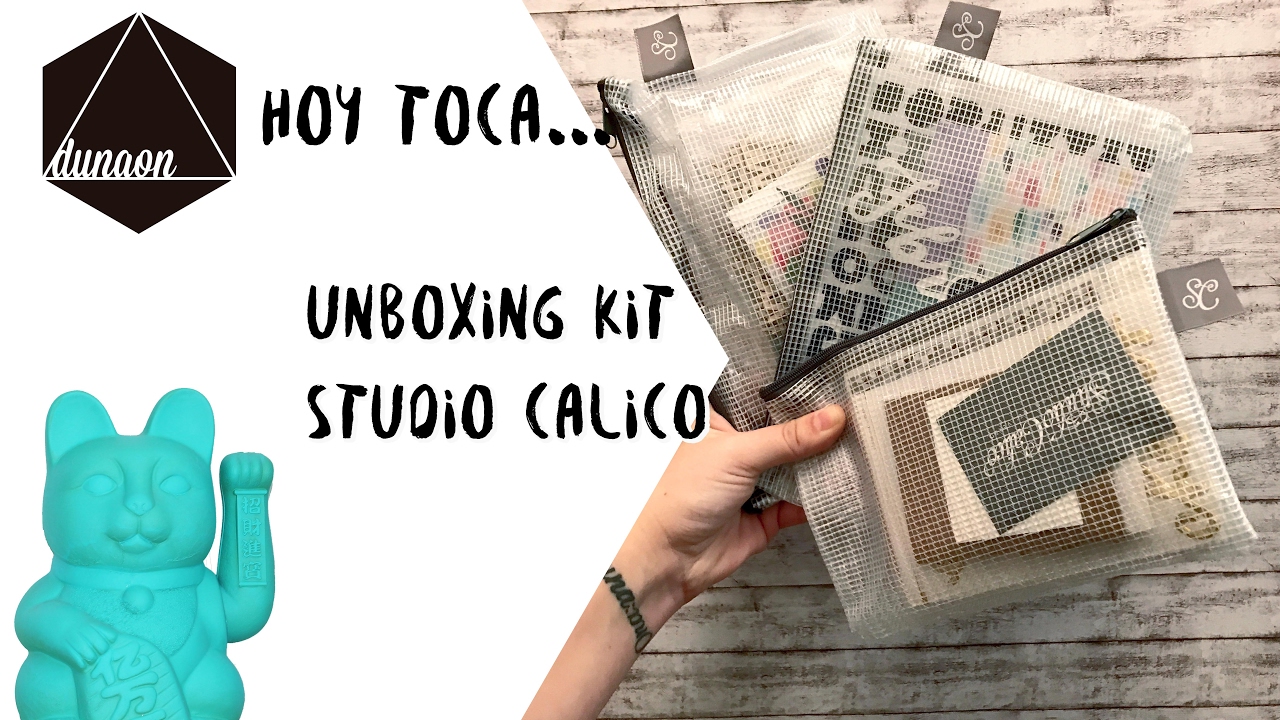 Unboxing Studio Calico - YouTube