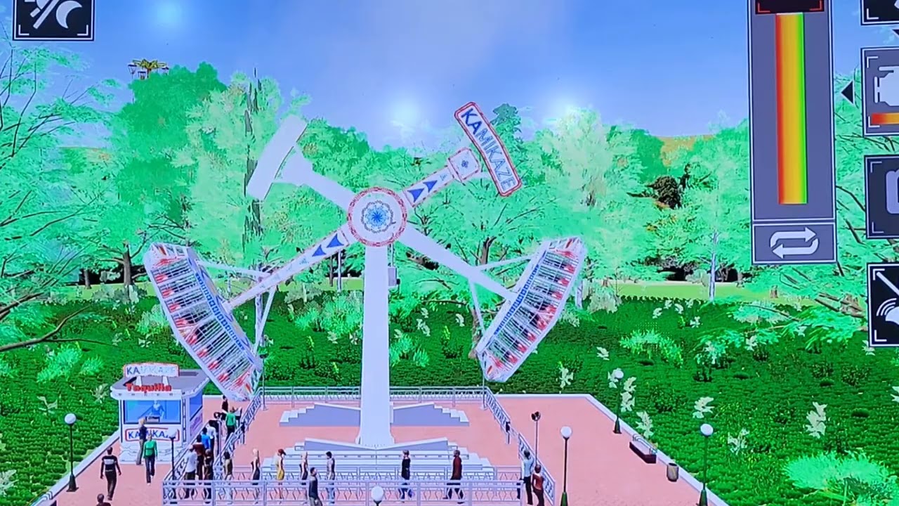 Kamikaze on Theme Park Simulator