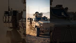 MaxxPro MRAP in Action 💥 | The Ultimate Mine-Resistant War Machine #Shorts
