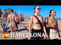🇪🇸 BARCELONA HOT SUMMER BEACH SPAIN 2023 [FULL TOUR]