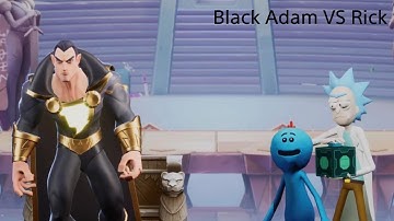 Black Adam vs Rick | MultiVersus 1v1