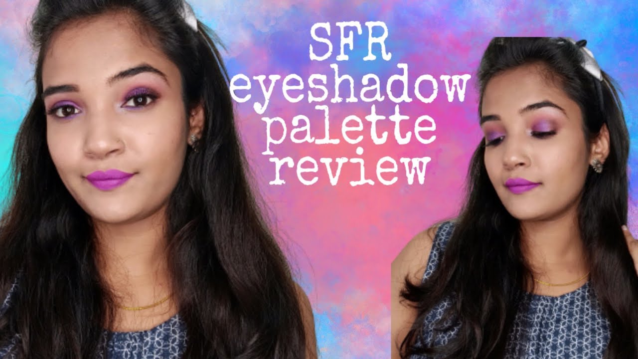 SFR The Mini City Eyeshadow palette review | Rs.350 For 3 palette | Beauty With Manisha 2020