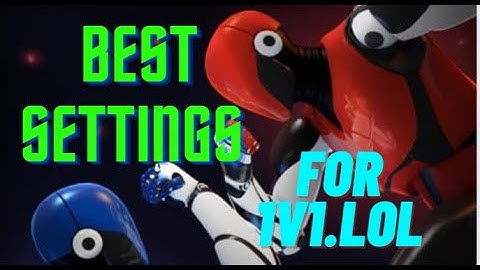 Best Settings For 1v1.lol! Made By Me! | Content | STRANGE Arz