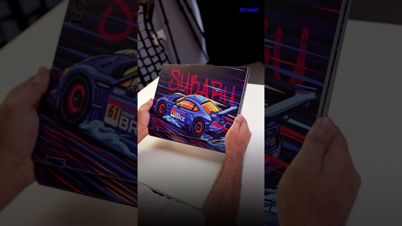 Transform Your Lenovo LOQ with Porsche Subaru BRZ Laptop Skin | Fomo Store