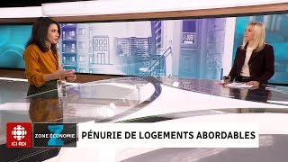 Zone économie | Immobilier : des logements de plus en plus inabordables à Montréal