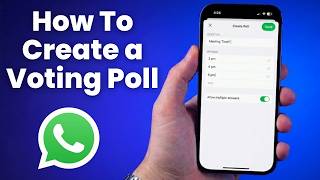 [2026] How to make a Poll on WhatsApp | Create a Poll in WhatsApp Group