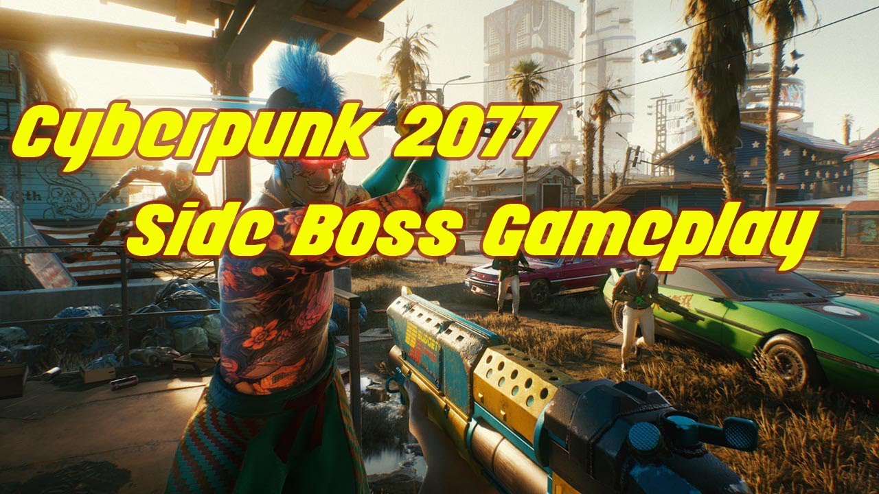 Cyberpunk 2077 Side Boss Gameplay