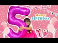 5歳のお誕生日！プレゼント探しをするよ！ほのちゃんはどんなプレゼントをもらったかな？　Vlog　5歳　2歳　９ヶ月　3人きょうだい　日常