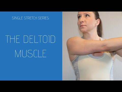 Video: Puas yog deltoids anterior lossis posterior?