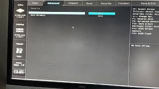 Biostar A520Mh Bios Screen Options