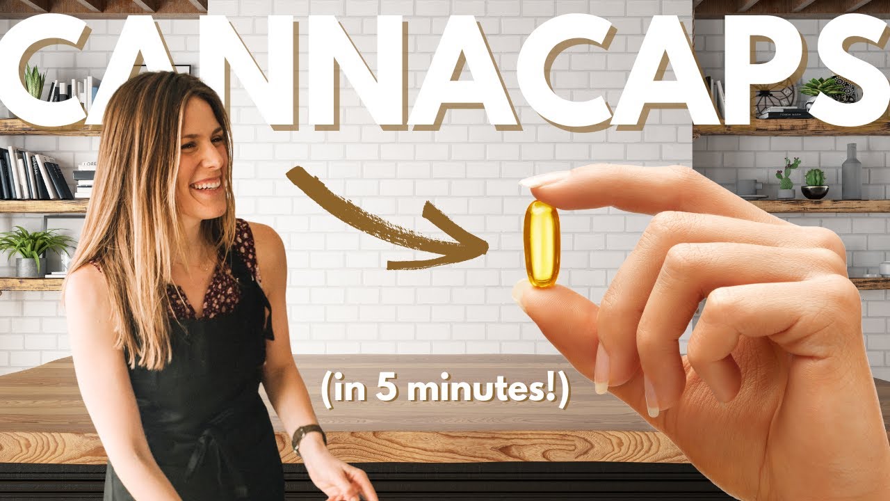 How to make Cannacaps (in just a few minutes!)
