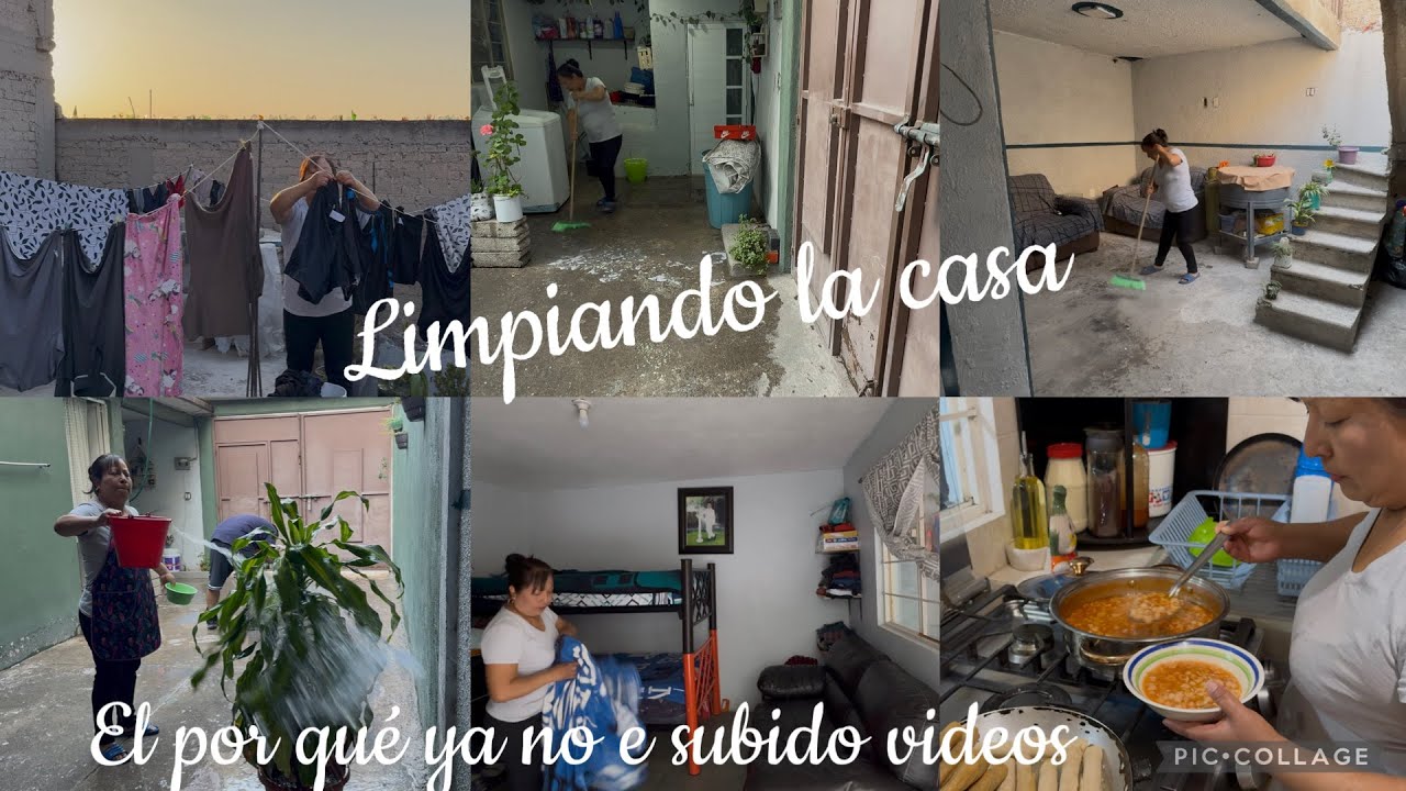 Les platico Por qué no he subido video  / rutina de un ama de casa.