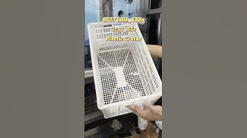 850 Ton | 688g Plastic Crates | 2 Cavities | 55 Seconds